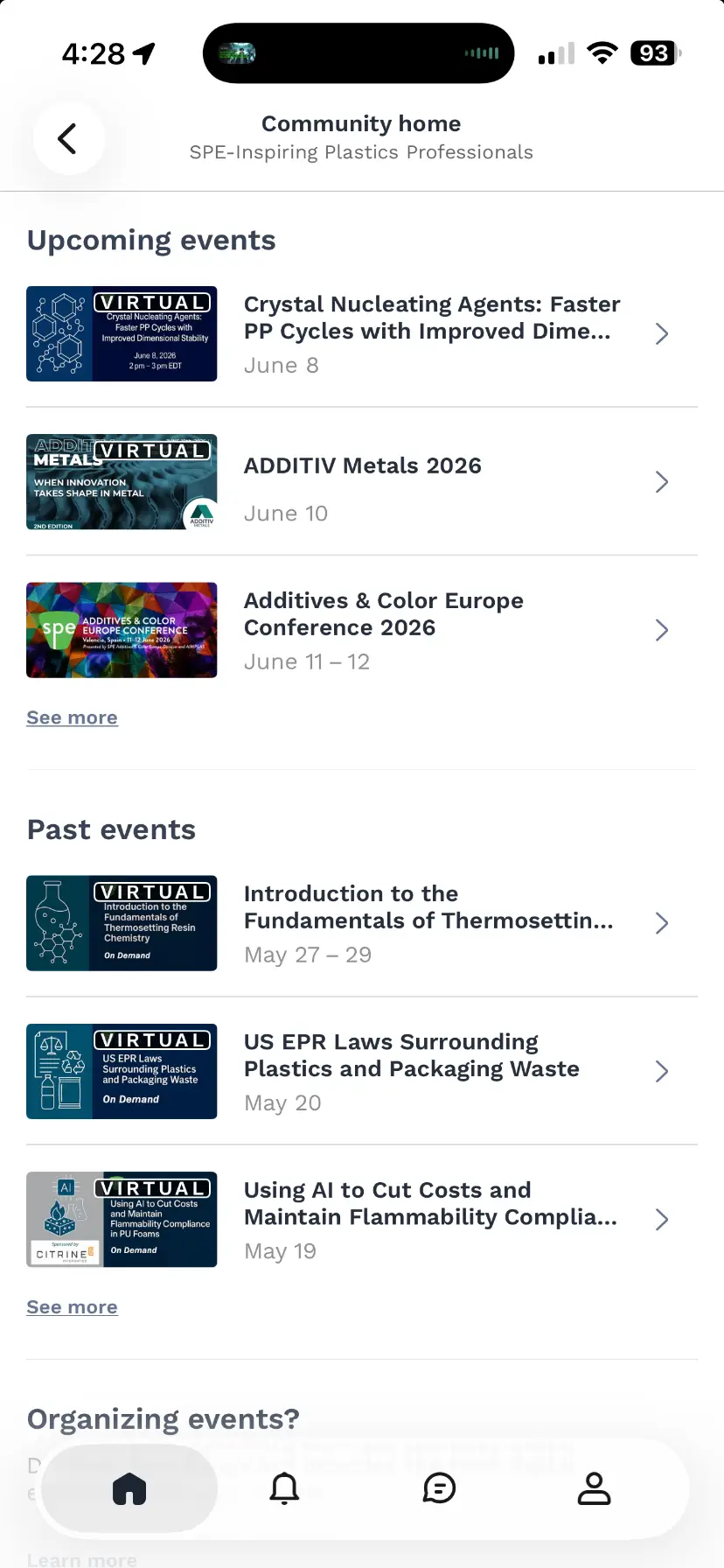 Step 4: Select the SPE Additives & Color Europe Conference 2026 event.